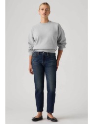 levi`s® γυναικείο ψηλόμεσο τζιν παντελόνι cropped πεντάτσεπο straight fit `501® original` - 36200041