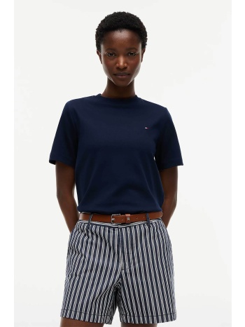 tommy hilfiger γυναικείο t-shirt με λογότυπο boxy fit 