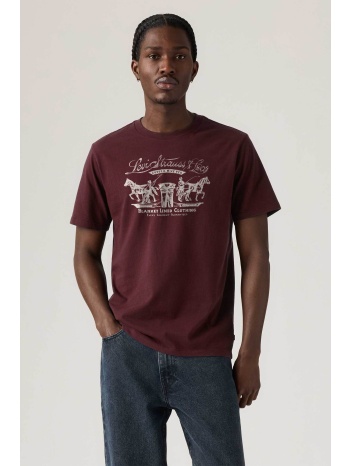 levi`s® ανδρικό t-shirt με print standard fit `classic