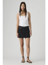 levi`s® γυναικεία mini φούστα denim πεντάτσεπη `icon` - a46940063 μαύρο