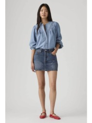 levi`s® γυναικεία mini φούστα denim πεντάτσεπη `icon` - a46940084 denim blue σκούρο