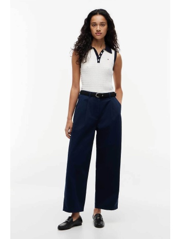 tommy hilfiger γυναικείο παντελόνι chino barrel fit 