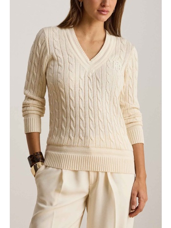 lauren ralph lauren γυναικείο πουλόβερ με cable knit