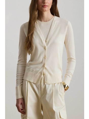 lauren ralph lauren γυναικεία ζακέτα πλεκτή με κεντημένο