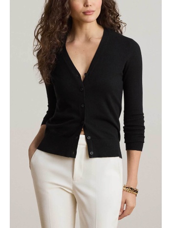 lauren ralph lauren γυναικεία ζακέτα πλεκτή με κεντημένο
