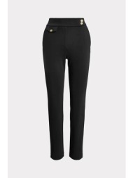 lauren ralph lauren γυναικείο παντελόνι straight fit - 200b22288003 μαύρο
