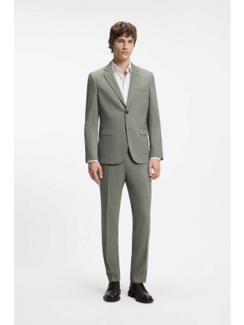 hugo ανδρικό κοστούμι slim fit `arti-hesten` - 50567831 λαδί