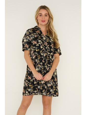ba&sh γυναικείο mini φόρεμα κρουαζέ με all-over print σε προσφορά