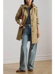 lauren ralph lauren γυναικεία καμπαρντίνα αδιάβροχη - 297967121002 μπεζ
