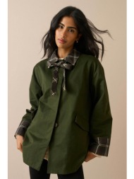 nobody΄s child γυναικείo jacket με tartan print - 2616779001 πράσινο