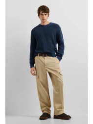 pepe jeans ανδρικό πουλόβερ structured regular fit `dorian` - pm7000093 μπλε σκούρο