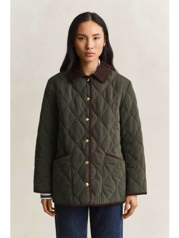 gant γυναικείο jacket με καπιτονέ σχέδιο, all-over monogram