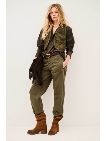 ba&sh γυναικείο παντελόνι straight fit `cocy` - ccoch26 χακί σε προσφορά