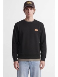 jack & jones ανδρική μπλούζα φούτερ με λογότυπο regular regular fit - 12298426 μαύρο