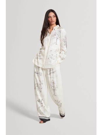 ted baker γυναικεία παντελόνα με print `busca` - 284760 σε προσφορά