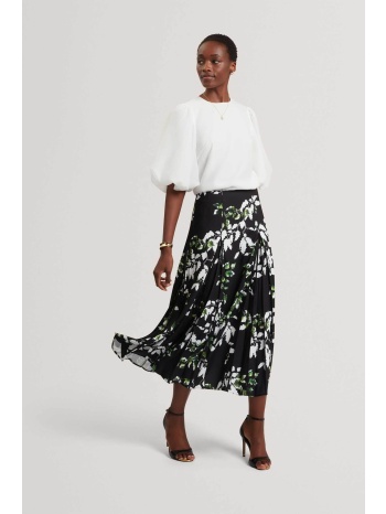 ted baker γυναικεία midi φούστα `novai` - 284848 μαύρο