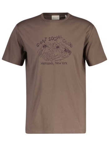 gant ανδρικό t-shirt με graphic print regular fit - 2003463 σε προσφορά
