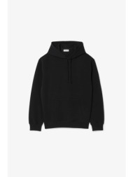lacoste ανδρική μπλούζα φούτερ με κουκούλα και κεντημένο λογότυπο classic fit - sh9766 μαύρο