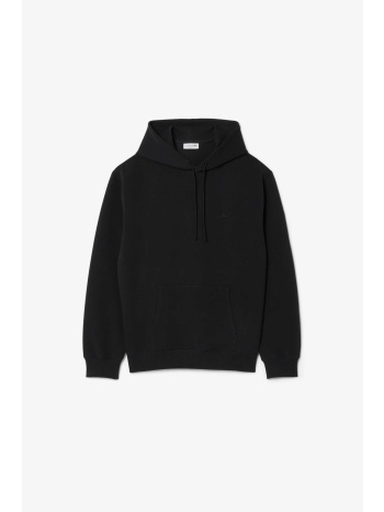 lacoste ανδρική μπλούζα φούτερ με κουκούλα και κεντημένο σε προσφορά