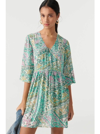 ba&sh γυναικείο mini φόρεμα με all-over print `fleur`  σε προσφορά