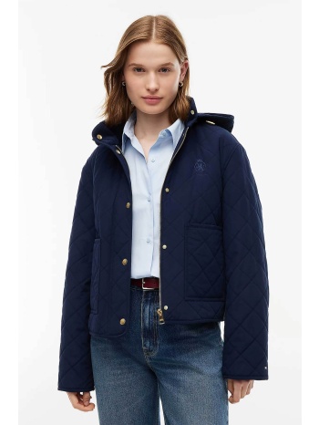 tommy hilfiger γυναικείο jacket καπιτονέ με κουκούλα και σε προσφορά