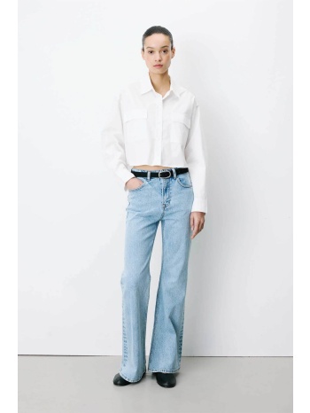 grace & mila γυναικείο πουκάμισο boxy cropped `azelle` 
