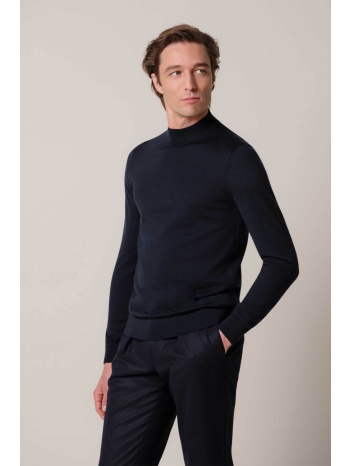 profuomo ανδρικό μάλλινο πουλόβερ με ψηλό λαιμό regular fit σε προσφορά