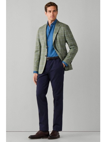 hackett ανδρικό παντελόνι chino slim fit - hm2100068r μπλε σε προσφορά