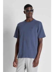 antony morato ανδρικό t-shirt με graphic logo relaxed fit - ks02702fa100240 μπλε