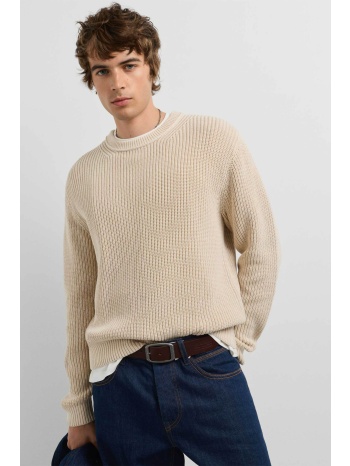 pepe jeans ανδρικό πουλόβερ structured regular fit `dorian` σε προσφορά