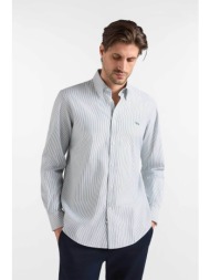 harmont & blaine ανδρικό πουκάμισο oxford button down με ριγέ σχέδιο και κεντημένο λογότυπο regular 