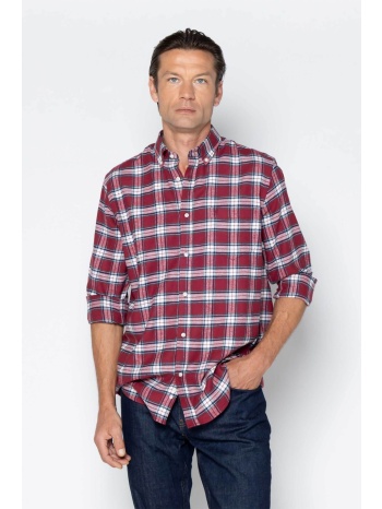 the bostonians ανδρικό πουκάμισο flannel button down με