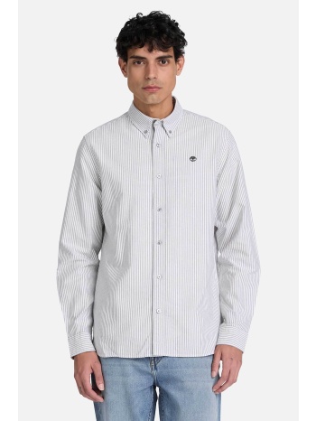 timberland ανδρικό πουκάμισο oxford button down με ριγέ