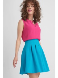 γυναικεία μίνι κλος φούστα μονόχρωμη orsay - 722157-853000 μπλε