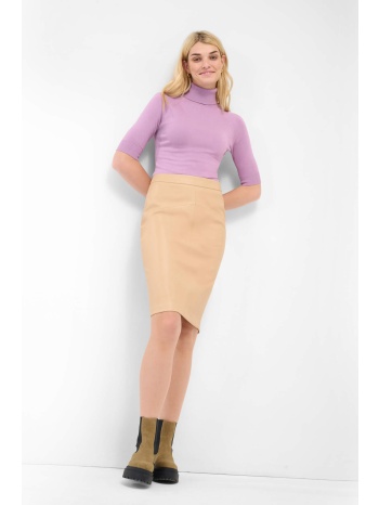 orsay γυναικεία pencil φούστα faux-leather μονόχρωμη  σε προσφορά