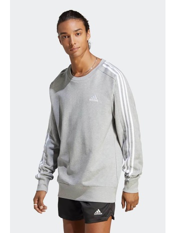 adidas ανδρική μπλούζα φούτερ με logo print regular fit 