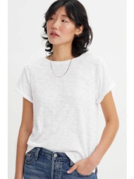 levi`s® γυναικείο t-shirt μονόχρωμο με στρογγυλή λαιμόκοψη `margot` - a72470002 λευκό