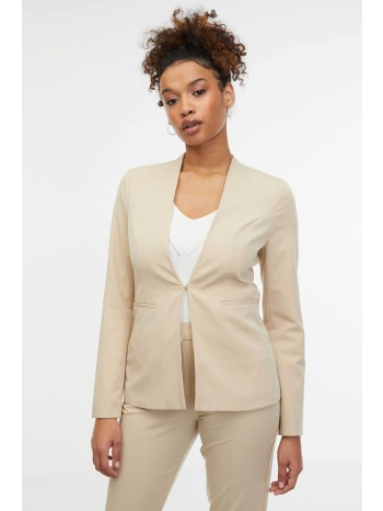 orsay γυναικείο σακάκι μονόχρωμο με τσέπες και contrast