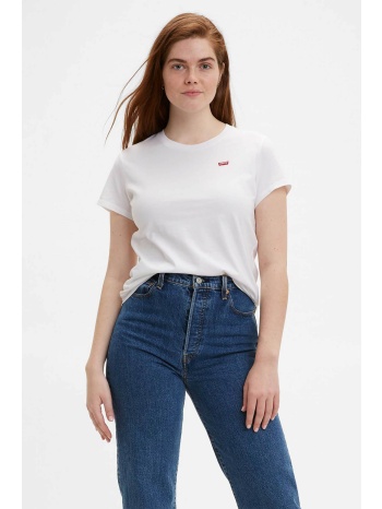 levi`s® γυναικείο t-shirt μονόχρωμο `the perfect tee` 
