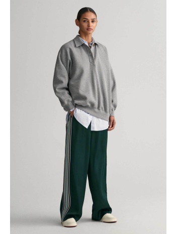 gant γυναικείο παντελόνι με ρίγες στο πλάι relaxed fit  σε προσφορά