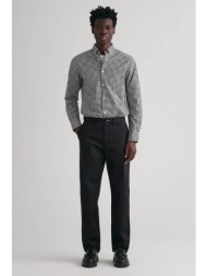 gant ανδρικό chino παντελόνι regular fit (34l) - 1505222 μαύρο