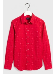 gant γυναικείο πουκάμισο με μικροσχέδιο - 4322030 κόκκινο