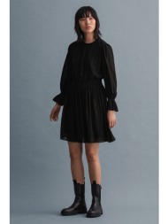 gant γυναικείο mini φόρεμα με μικροσχέδιο `gold dot` - 4503160 μαύρο