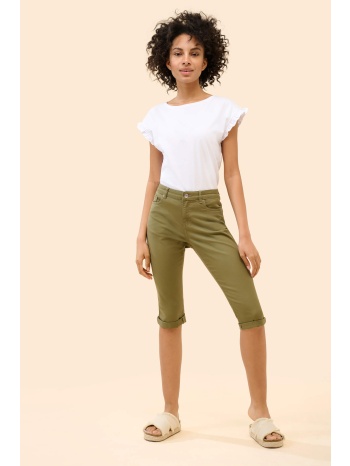 orsay γυναικεία βερμούδα μονόχρωμη με ρεβέρ - 363018-825000 σε προσφορά