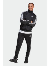 adidas ανδρικό σετ με αθλητική ζακέτα φούτερ και παντελόνι φόρμας `3-stripes tricot track suit` (2 τ