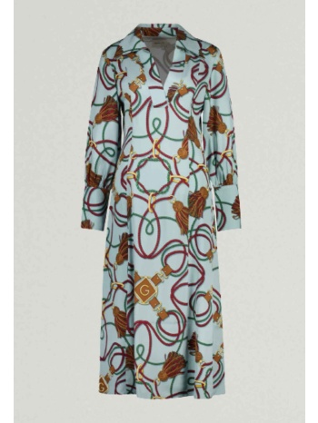 gant γυναικείο maxi φόρεμα με all-over rope print και σε προσφορά