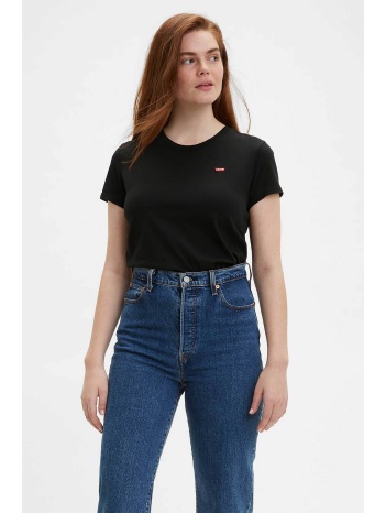 levi`s® γυναικείο t-shirt μονόχρωμο `perfect tee` 