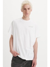 levi`s® ανδρικό t-shirt μονόχρωμο με logo print relaxed fit `graphic` - 161431230 λευκό