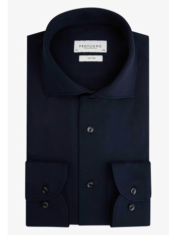 profuomo ανδρικό πουκάμισο μονόχρωμο slim fit `single
