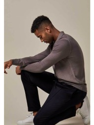 profuomo ανδρικό casual παντελόνι slim fit `841` - ppuq30019a σκούρο μπλε